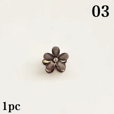 11 szín 1/4 db Mini Fényes Virág Haj Karom Napi Party Vacsora Születésnapi Cosplay Modellek Clipek készítés Hajtűk Fejfedők