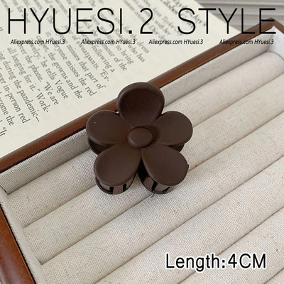 Απλά μίνι γεωμετρικά νύχια μαλλιών ματ μονόχρωμα αντιολισθητικά κλιπ διπλής στρώσης σαγόνι καρχαρία για γυναίκες κορίτσια λεπτά/μέσα λεπτά μαλλιά