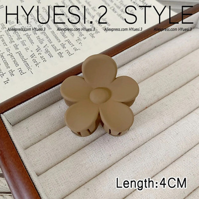 Απλά μίνι γεωμετρικά νύχια μαλλιών ματ μονόχρωμα αντιολισθητικά κλιπ διπλής στρώσης σαγόνι καρχαρία για γυναίκες κορίτσια λεπτά/μέσα λεπτά μαλλιά