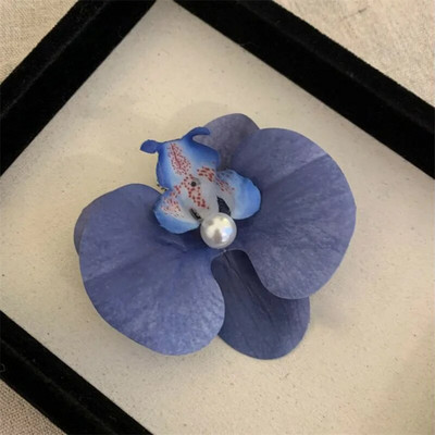 Prantsuse vana lilla liblikas lilled pärlitega juuksetukk, klambrid naistele tüdrukutele kaunistus juukseküüs juuksenõelad pross juuste aksessuaarid