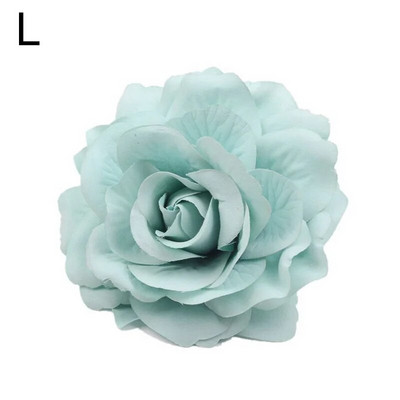 Bohemian Rose Kunstlilled Juuksenõel Barrette Pruudi pulmapidu Pross Naiste Juukseklamber Juukseklamber Peakate Juuste Aksessuaarid