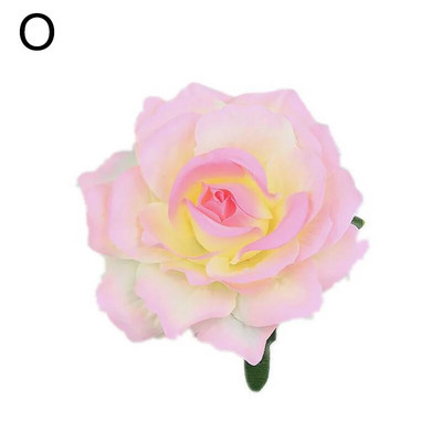 Bohemian Rose Kunstlilled Juuksenõel Barrette Pruudi pulmapidu Pross Naiste Juukseklamber Juukseklamber Peakate Juuste Aksessuaarid