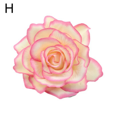 Bohemian Rose Kunstlilled Juuksenõel Barrette Pruudi pulmapidu Pross Naiste Juukseklamber Juukseklamber Peakate Juuste Aksessuaarid