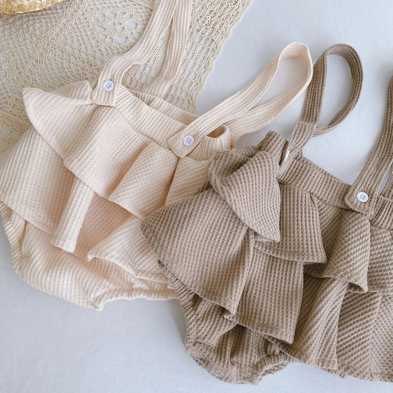 Mergaitei 2vnt drabužių rinkiniai ilgomis rankovėmis marškiniai + sijonas su sijonu naujagimiui Vasaros rudens aprangos rinkinys, minkšti kombinezonai kūdikiams