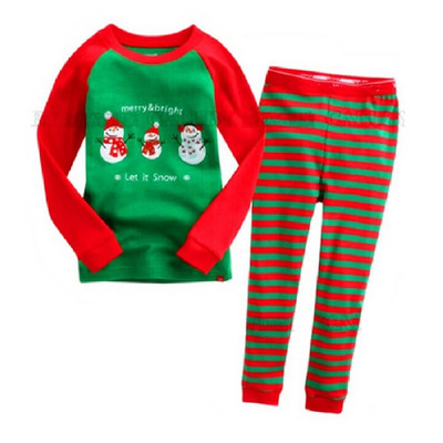 Haine Buburuza Fata Costume Broderie Bumbac Fete Pijamale Imprimate Copii Lenjerie de noapte Pijamale Desene Animate Tricou + Pantalon Set 2BUC