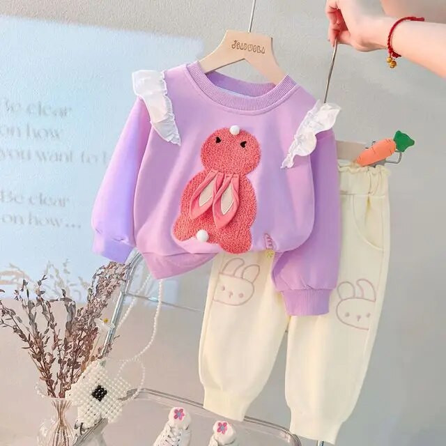 2vnt./rinkinys. Animacinis filmas su gobtuvu Meškiukas su gobtuvu + marškinėliai + kelnaitės vaikiškas sportinis kostiumas vaikams, drabužiai, sportinis kostiumas