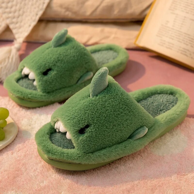 Shark Slippers Γυναικείες χειμερινές βαμβακερές παντόφλες 2023 Νέο σπίτι για ζευγάρια Μόδα παπούτσια Ζεστά γυναικεία ανδρικά εσωτερικού χώρου Αστείες οικιακές παντόφλες