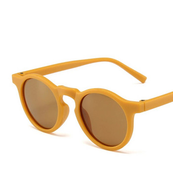 Луксозни маркови бебешки слънчеви очила Малки деца UV400 очила с кръгла рамка Outdoor Kids Girls Summer Infant Vintage Eyewear