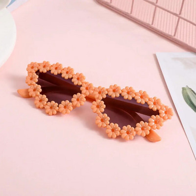 Ochelari de soare pentru copii la modă nouă 2024 Ochelari de vedere pentru copii, retro, de culoare solidă, rezistenți la ultraviolete, rotunzi
