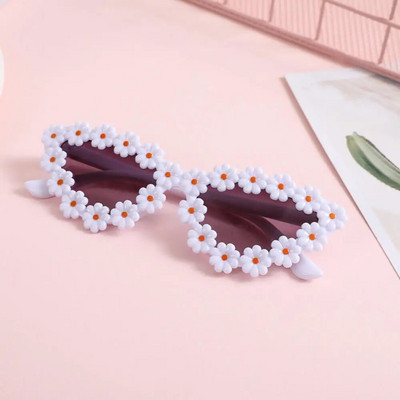 Ochelari de soare pentru copii la modă nouă 2024 Ochelari de vedere pentru copii, retro, de culoare solidă, rezistenți la ultraviolete, rotunzi