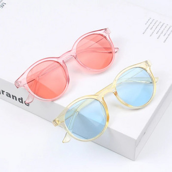 Fashion Round Παιδικά γυαλιά ηλίου για κορίτσια Παιδικά γυαλιά Baby Boys Anti-UV γυαλιά ηλίου Αποχρώσεις UV400 Sunshade γυαλιά γυαλιά Gafas De Sol