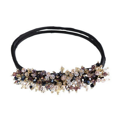 Molans Pearl Hairpin Bun Šukuosena Plaukų lazdelė Moteriški Elegantiški Plaukai Scrunchies Kalnų krištolas gėlių plaukų gaminimo įrankiai Plaukų aksesuarai