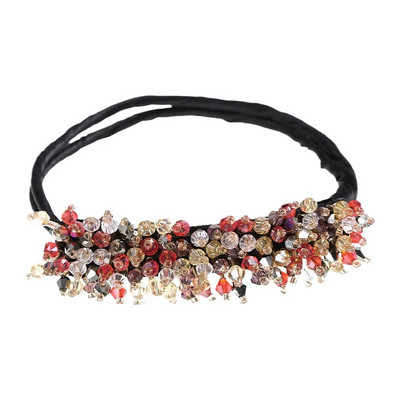 Molans Pearl Hairpin Bun Šukuosena Plaukų lazdelė Moteriški Elegantiški Plaukai Scrunchies Kalnų krištolas gėlių plaukų gaminimo įrankiai Plaukų aksesuarai