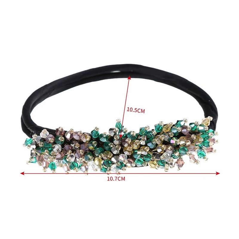 Molans Pearl Hairpin Bun Šukuosena Plaukų lazdelė Moteriški Elegantiški Plaukai Scrunchies Kalnų krištolas gėlių plaukų gaminimo įrankiai Plaukų aksesuarai