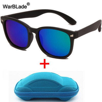 WarBlade s kućištem Dječje polarizirane sunčane naočale TR90 Fleksibilne dječje sunčane naočale Retro Dječaci Djevojčice Naočale Baby Shades Naočale UV400