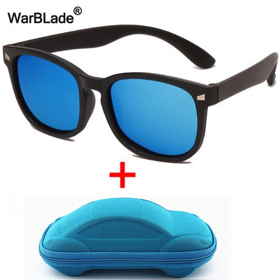 WarBlade s kućištem Dječje polarizirane sunčane naočale TR90 Fleksibilne dječje sunčane naočale Retro Dječaci Djevojčice Naočale Baby Shades Naočale UV400