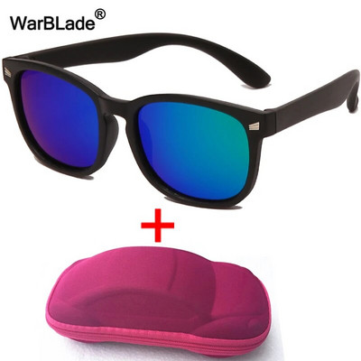 WarBlade s kućištem Dječje polarizirane sunčane naočale TR90 Fleksibilne dječje sunčane naočale Retro Dječaci Djevojčice Naočale Baby Shades Naočale UV400