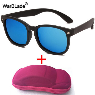 WarBlade s kućištem Dječje polarizirane sunčane naočale TR90 Fleksibilne dječje sunčane naočale Retro Dječaci Djevojčice Naočale Baby Shades Naočale UV400