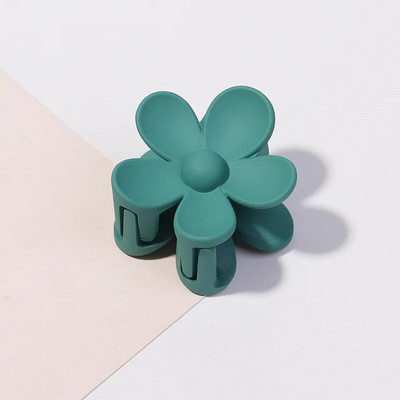 Gheare de păr coreeane pentru fete Femei Culori bomboane Cleme de crabi de păr Agrafe solide de păr Accesorii de păr în formă de floare Articole pentru cap