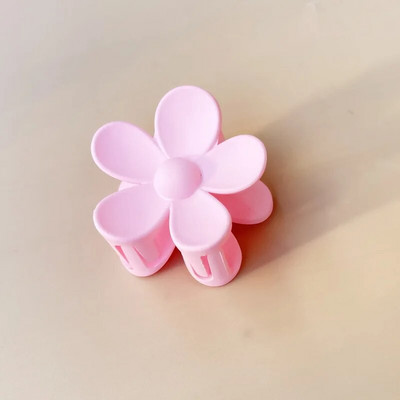 Gheare de păr coreeane pentru fete Femei Culori bomboane Cleme de crabi de păr Agrafe solide de păr Accesorii de păr în formă de floare Articole pentru cap