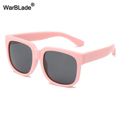 WarBlade Flexible Kids Napszemüveg Polarizált Gyermek Napszemüveg TR90 Szilikon Fiú Lányok Baba Outdoors Shades Szemüveg UV400