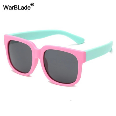 WarBlade Flexible Kids Napszemüveg Polarizált Gyermek Napszemüveg TR90 Szilikon Fiú Lányok Baba Outdoors Shades Szemüveg UV400
