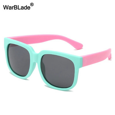 WarBlade Flexible Kids Napszemüveg Polarizált Gyermek Napszemüveg TR90 Szilikon Fiú Lányok Baba Outdoors Shades Szemüveg UV400