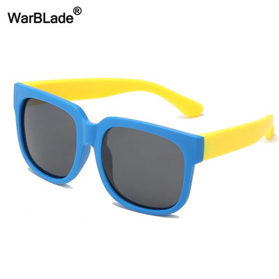 WarBlade Flexible Kids Napszemüveg Polarizált Gyermek Napszemüveg TR90 Szilikon Fiú Lányok Baba Outdoors Shades Szemüveg UV400