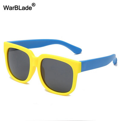 WarBlade Flexible Kids Napszemüveg Polarizált Gyermek Napszemüveg TR90 Szilikon Fiú Lányok Baba Outdoors Shades Szemüveg UV400