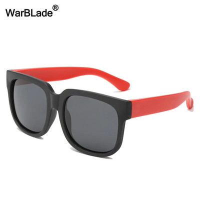 WarBlade Flexible Kids Napszemüveg Polarizált Gyermek Napszemüveg TR90 Szilikon Fiú Lányok Baba Outdoors Shades Szemüveg UV400
