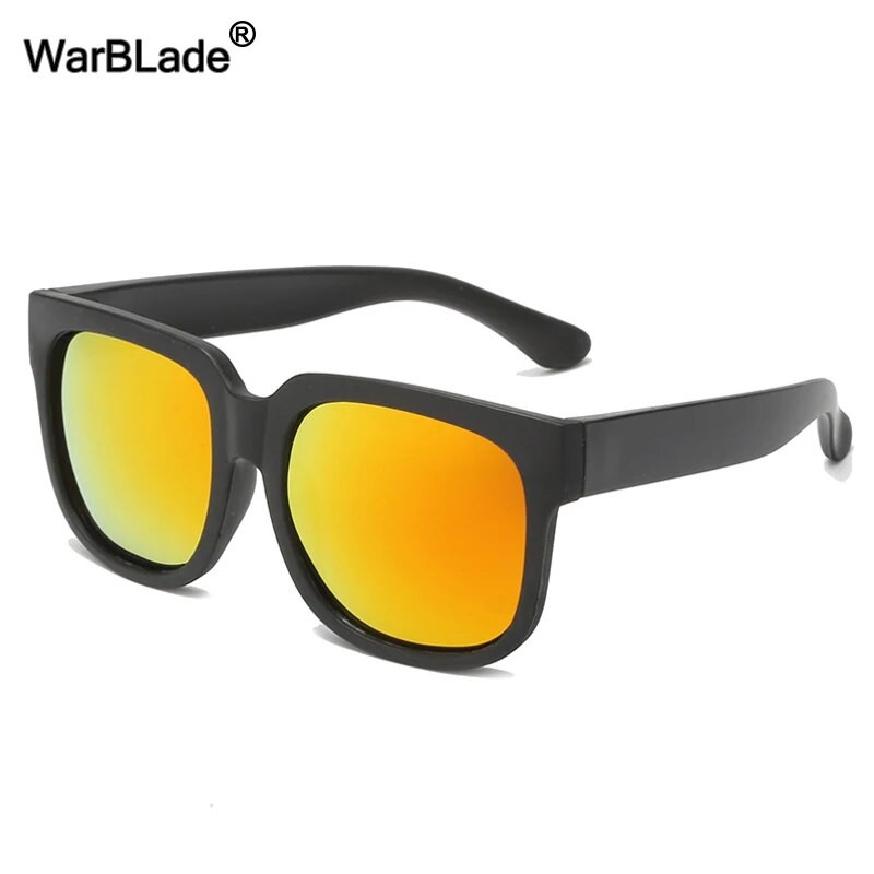 WarBlade Flexible Kids Napszemüveg Polarizált Gyermek Napszemüveg TR90 Szilikon Fiú Lányok Baba Outdoors Shades Szemüveg UV400