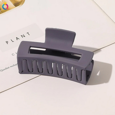 Κομψό Μεγάλο Ζελέ Σταυρός Καρχαρίας Κλιπ Μαλλιά Πλαστικά Διαφανή Γεωμετρικά Μαλλιά Νύχια Καβούρι για Γυναικείες Καλοκαιρινά Καπέλα με Χοντρά Μαλλιά