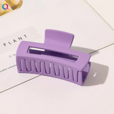 Κομψό Μεγάλο Ζελέ Σταυρός Καρχαρίας Κλιπ Μαλλιά Πλαστικά Διαφανή Γεωμετρικά Μαλλιά Νύχια Καβούρι για Γυναικείες Καλοκαιρινά Καπέλα με Χοντρά Μαλλιά