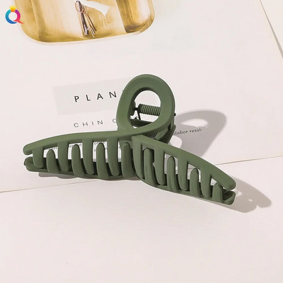 Κομψό Μεγάλο Ζελέ Σταυρός Καρχαρίας Κλιπ Μαλλιά Πλαστικά Διαφανή Γεωμετρικά Μαλλιά Νύχια Καβούρι για Γυναικείες Καλοκαιρινά Καπέλα με Χοντρά Μαλλιά