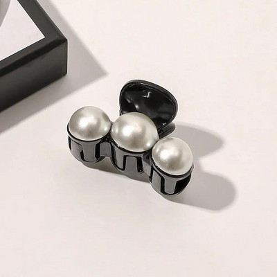 Fashion 2022 New Hyperbole Big Pearls Ακρυλικά κλιπ για νύχια μαλλιών Μεγάλο μέγεθος Μακιγιάζ Βαρέτες styling μαλλιών για γυναικεία αξεσουάρ μαλλιών