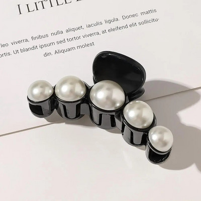 Fashion 2022 New Hyperbole Big Pearls Ακρυλικά κλιπ για νύχια μαλλιών Μεγάλο μέγεθος Μακιγιάζ Βαρέτες styling μαλλιών για γυναικεία αξεσουάρ μαλλιών