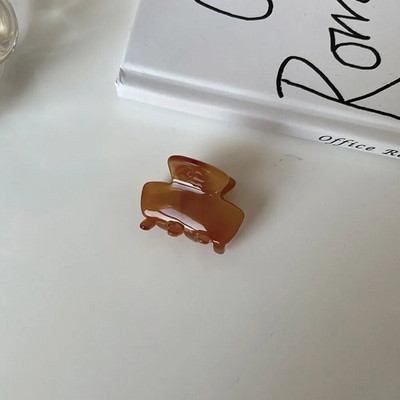 Γλυκό μίνι οξικό κλιπ μαλλιών για γυναίκες κορίτσια Μαλλιά Claw Chic Barrettes Καβούρι φουρκέτες Styling Claw Clips Μόδα αξεσουάρ μαλλιών