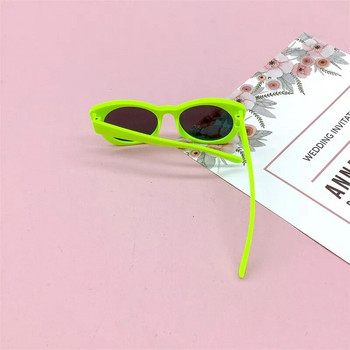 Модни ретро детски слънчеви очила Travel Uv400 защита Бебешки слънчеви очила Trend Защита на очите на децата Сенник Огледало Очила