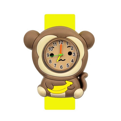 Производители на едро Детски часовници Часовник Карикатура Динозавър Пони Детски часовник Закопчалка Кръг Бебешки момчета Момичета Гледайте Играчки