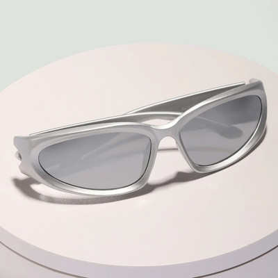 2023 Нови детски слънчеви очила Очила за езда UV400 Футуристични модерни детски Y2k слънчеви очила Lentes De Sol Mujer