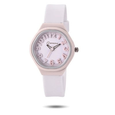 UTHAI C14 Vaikiškas paprastas kvarcinis didelis skaitmeninis laikrodis, vandeniui atsparus vaikiškas mergaičių studentų egzaminas Tylūs laikrodžiai moteriškas madingas rankinis laikrodis