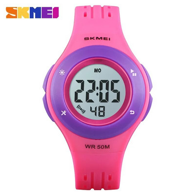 SKMEI 1455 Прекрасен детски часовник LED Sport Reloj Style Детски часовници Boy Girl 5Bar Водоустойчив часовник Цифров часовник montre enfant