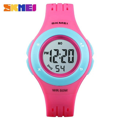 SKMEI 1455 Прекрасен детски часовник LED Sport Reloj Style Детски часовници Boy Girl 5Bar Водоустойчив часовник Цифров часовник montre enfant
