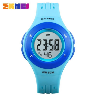 SKMEI 1455 Прекрасен детски часовник LED Sport Reloj Style Детски часовници Boy Girl 5Bar Водоустойчив часовник Цифров часовник montre enfant