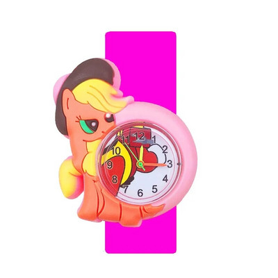 2024 Reducere 5D ceas cu unicorn pentru copii cadou de zi de naștere jucărie pentru timpul studiului pentru bebeluși ceas cu ponei drăguț pentru copii slap ceasuri de mână pentru fete băieți