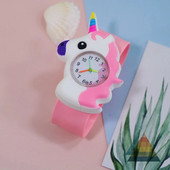 Nou 1PC Ceas Unicorn Jucărie Copii Ceas Pony Copii Cadou Fete Băieți Slap Brățară Copii Copii Ceasuri Sport Quartz Ceas Bebeluș