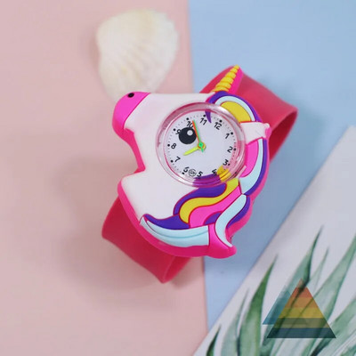 Nou 1PC Ceas Unicorn Jucărie Copii Ceas Pony Copii Cadou Fete Băieți Slap Brățară Copii Copii Ceasuri Sport Quartz Ceas Bebeluș