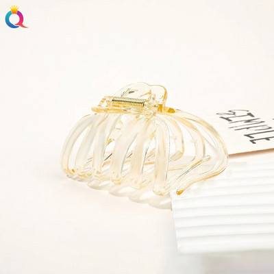 Agrafă pentru gheare de păr de 9 cm, pentru femei și fete, crab de păr geometric mat pentru păr gros și subțire, accesorii de păr durabile, antiderapante