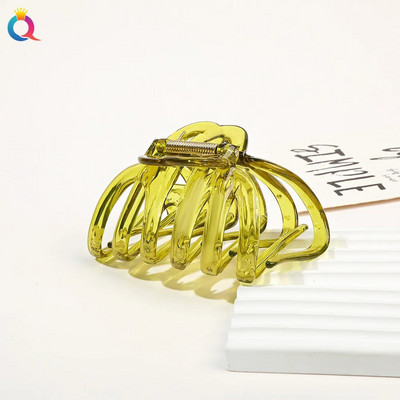 Agrafă pentru gheare de păr de 9 cm, pentru femei și fete, crab de păr geometric mat pentru păr gros și subțire, accesorii de păr durabile, antiderapante