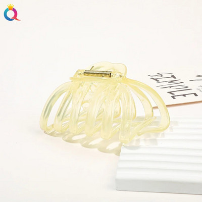 Agrafă pentru gheare de păr de 9 cm, pentru femei și fete, crab de păr geometric mat pentru păr gros și subțire, accesorii de păr durabile, antiderapante